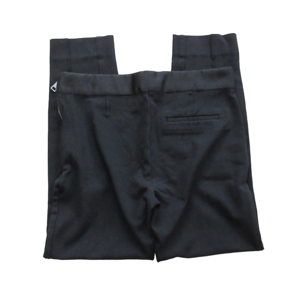 Everlane Black Side Zip Pants Size 2 Straight Leg Classic Office Career Cropped - Picture 6 of 11